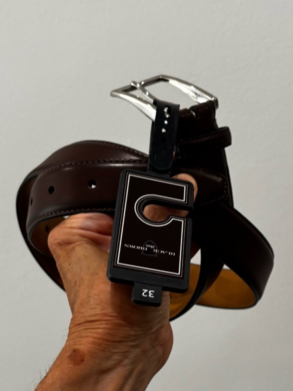 Men's Black & Brown Belt